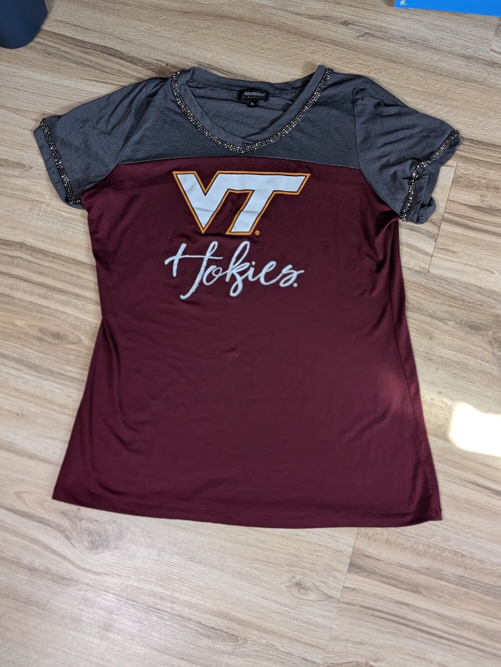 Virginia Tech Hokies Gameday Couture Women's V Neck Top